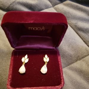 Opal Earring and Ring Set